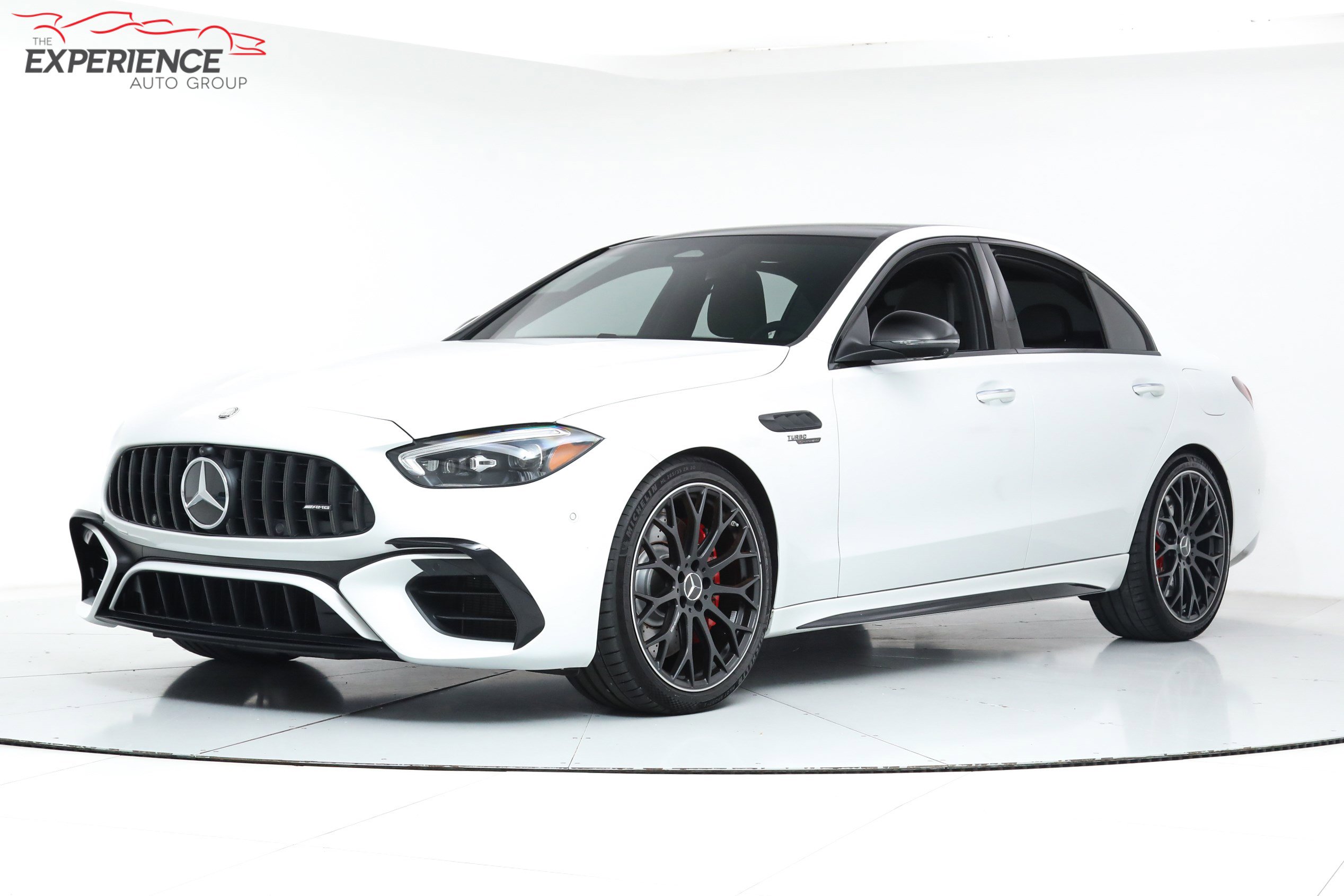 Used 2024 White Mercedes-Benz AMG® C 63 S E Performance image 1