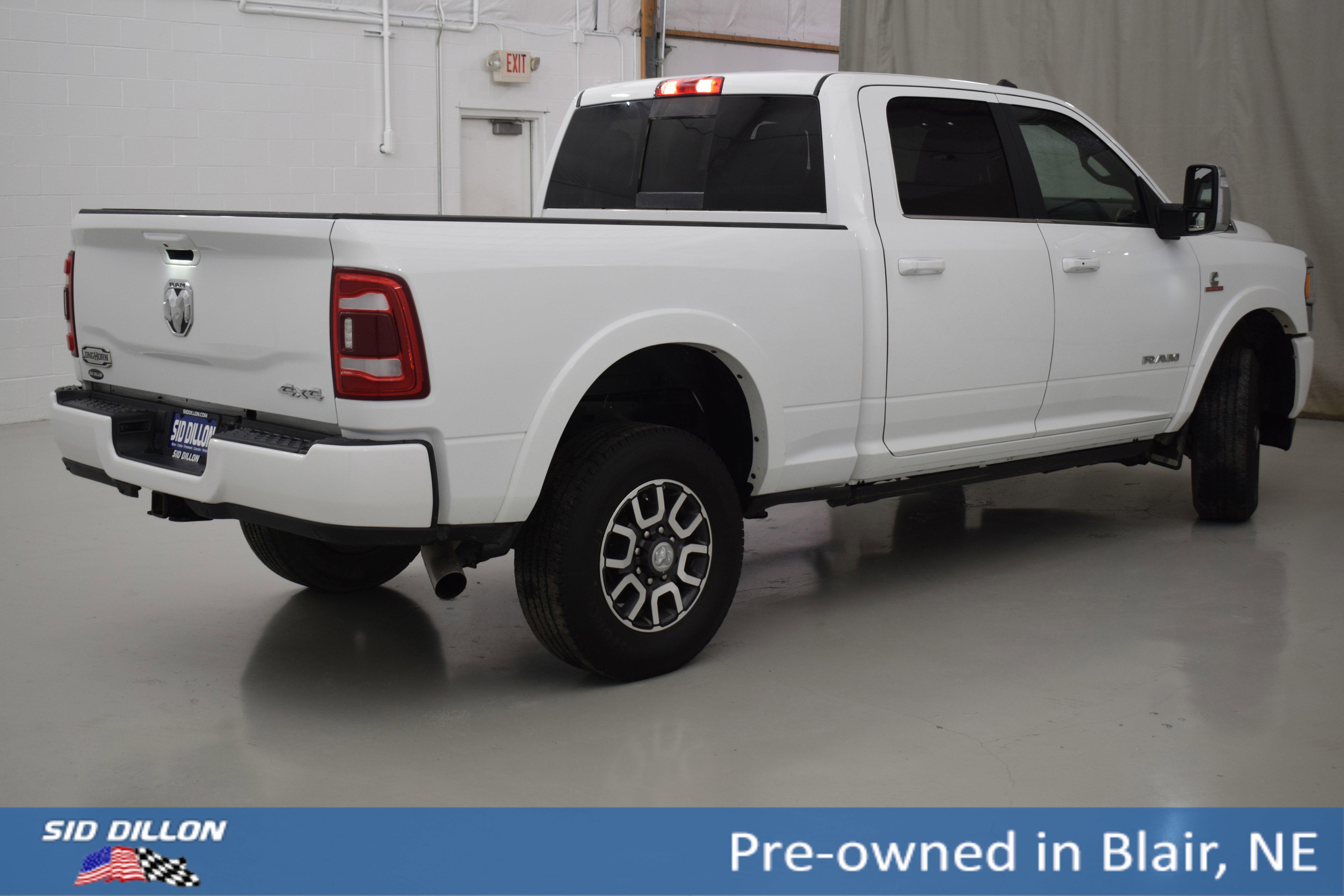Used 2024 Bright White Clearcoat Ram Longhorn image 12