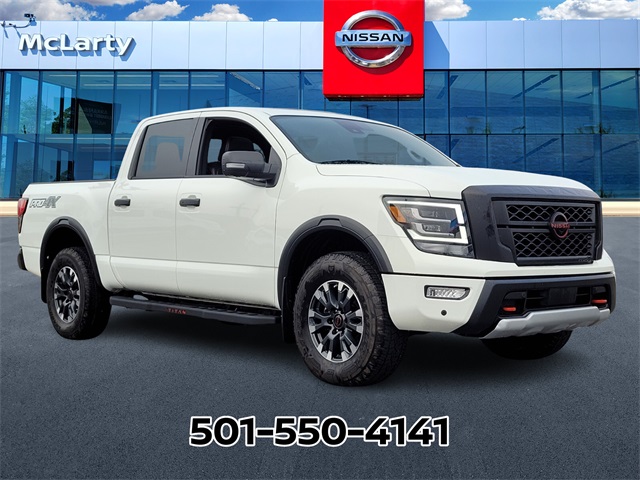 Certified 2024 Nissan Titan PRO-4X with VIN 1N6AA1ED2RN110340 for sale in Little Rock