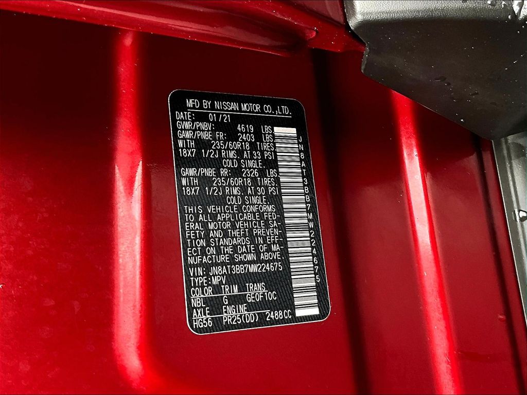 2021 Nissan Rogue SV photo 24