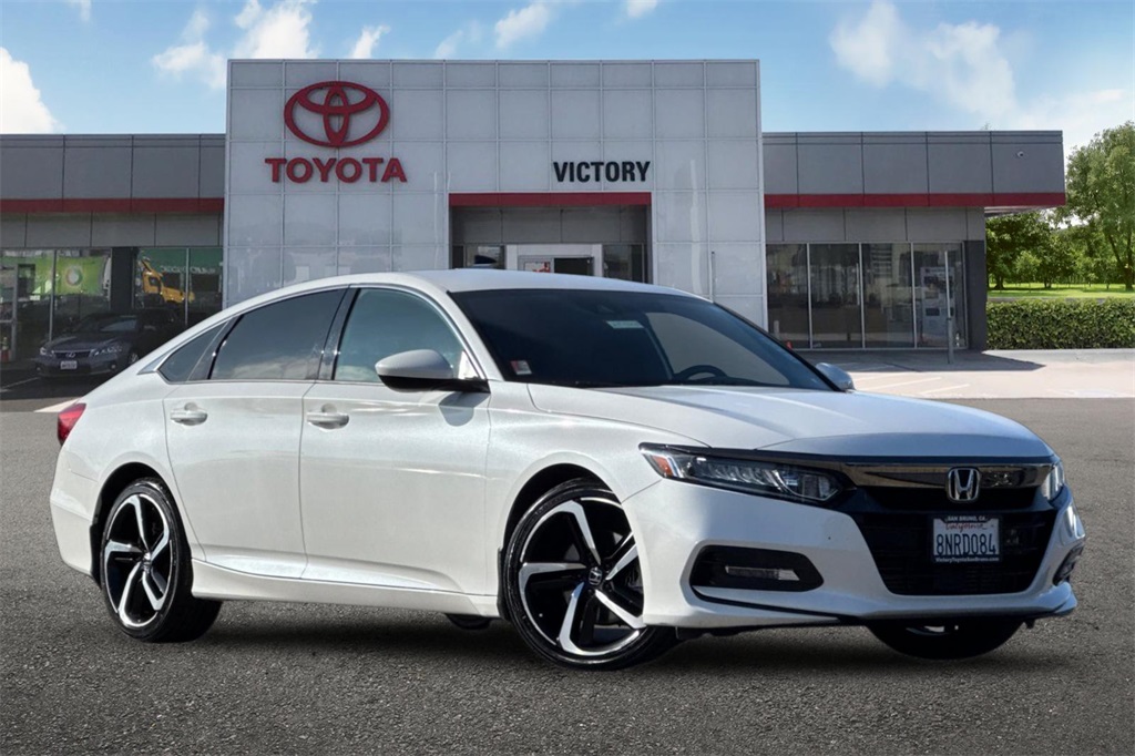 Used 2019 Honda Accord Sport with VIN 1HGCV1F35KA175736 for sale in San Bruno, CA