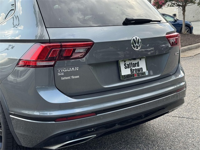 2021 Volkswagen Tiguan SE R-Line Black photo 9
