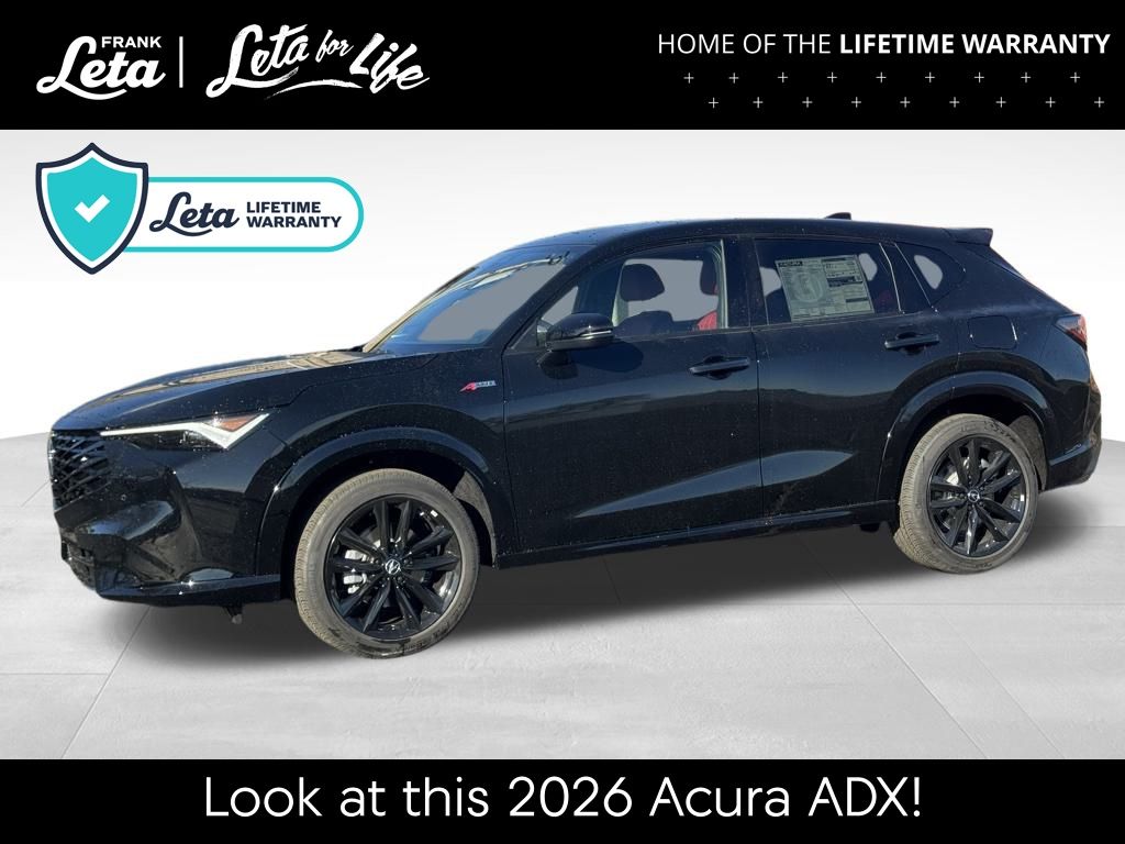 New 2026 Acura ADX w/A-Spec Advance Package 4D Sport Utility's photo