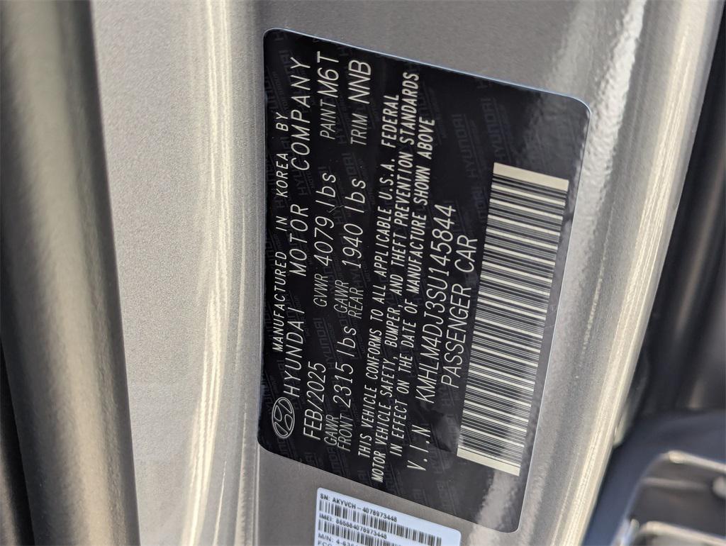 2025 Hyundai Elantra Hybrid SEL Sport photo 32