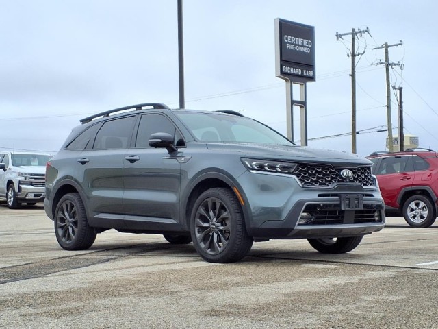 Used 2021 Green Kia SX Prestige X-Line image 1