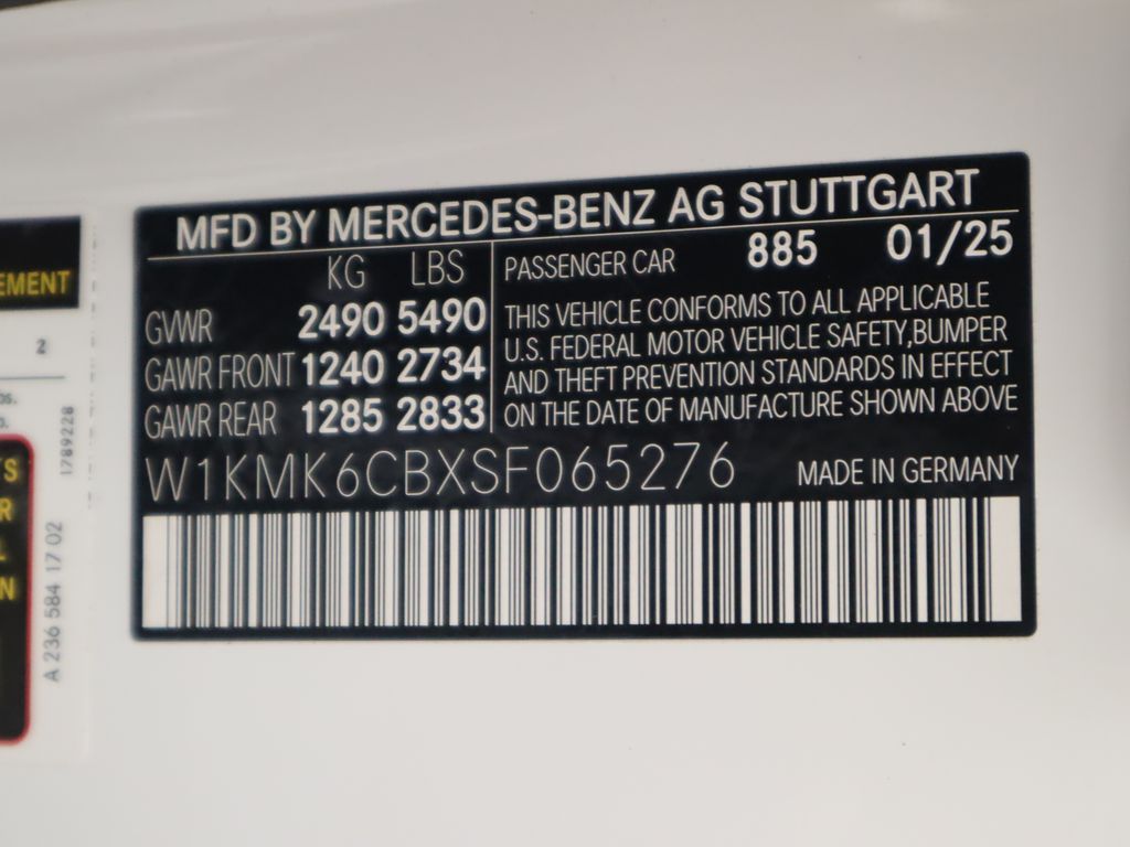 2025 Mercedes Benz CLE AMG 53 4MATIC Cabriolet photo 32