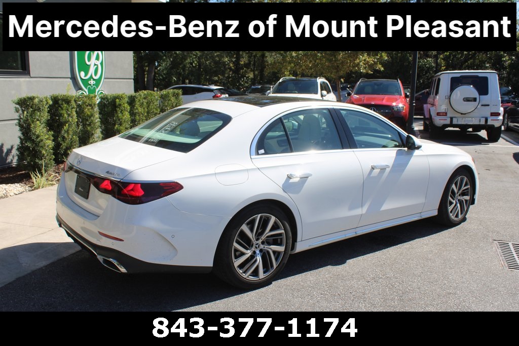 2025 Mercedes Benz E 350 4MATIC Sedan photo 3