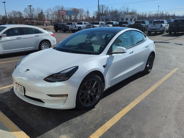 Used 2021 Tesla Model 3 Base with VIN 5YJ3E1EA2MF978710 for sale in Plymouth, WI