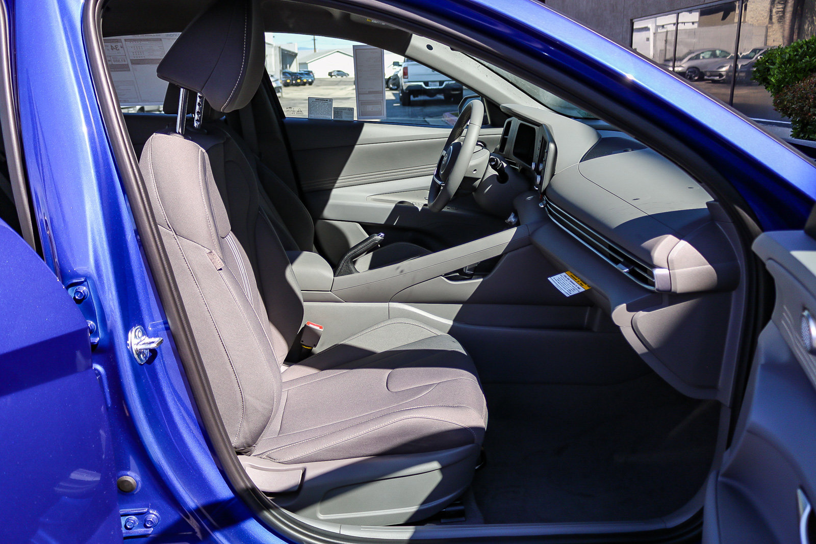 New 2025 Intense Blue Hyundai SEL Sport image 16