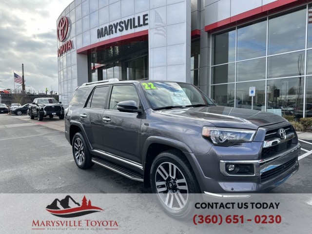Certified Used 2022 Toyota 4Runner Limited For Sale Marysville WA ...