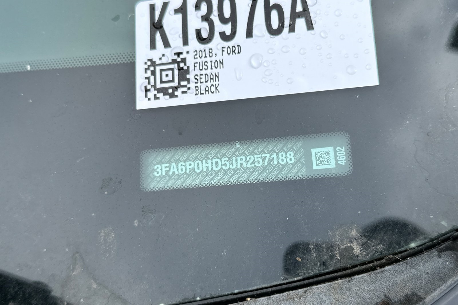 2018 Ford Fusion SE photo 3