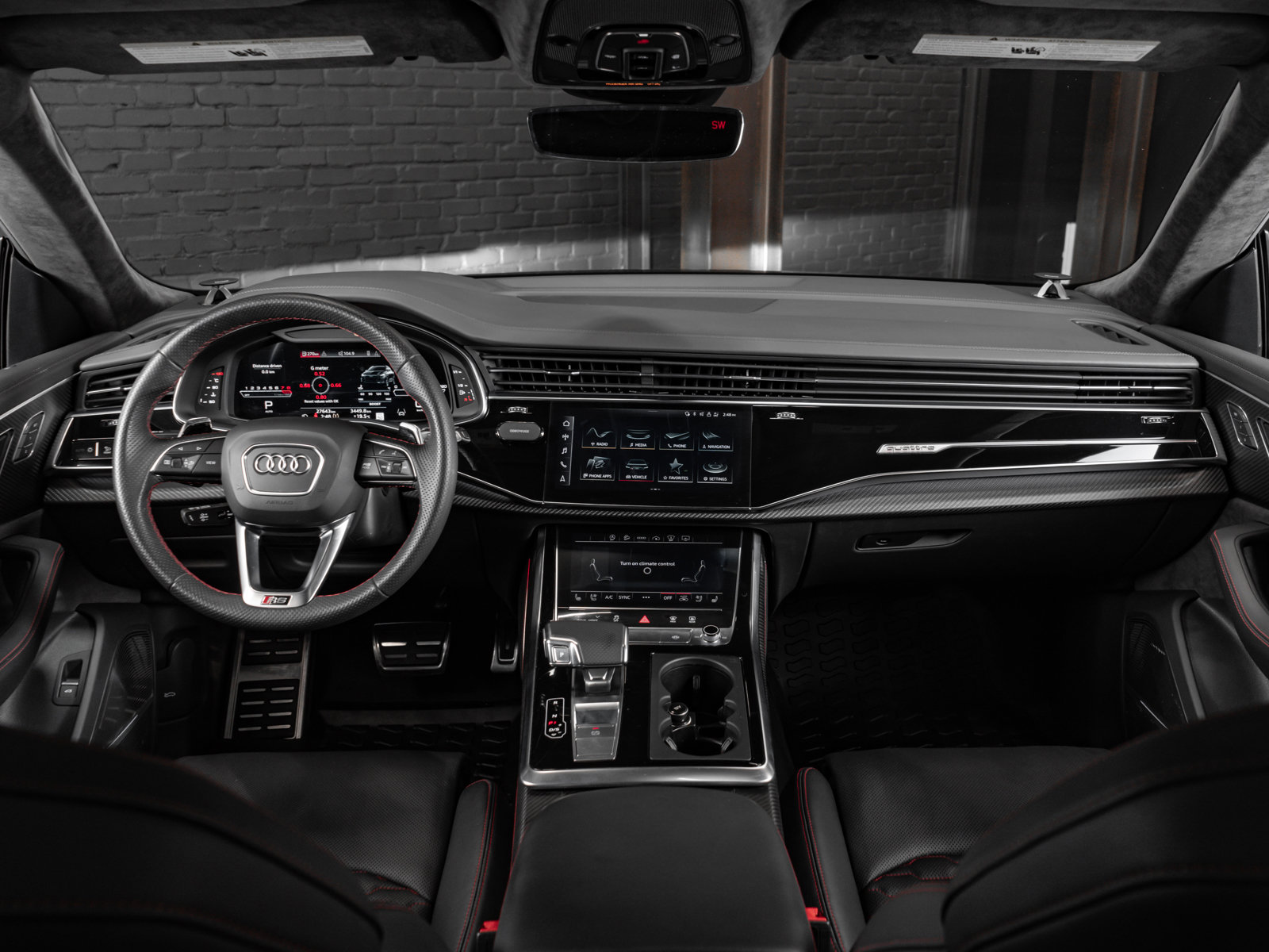 PreOwned 2021 Audi RS Q8 RS Design Pkg Massage Seats Two Wheel