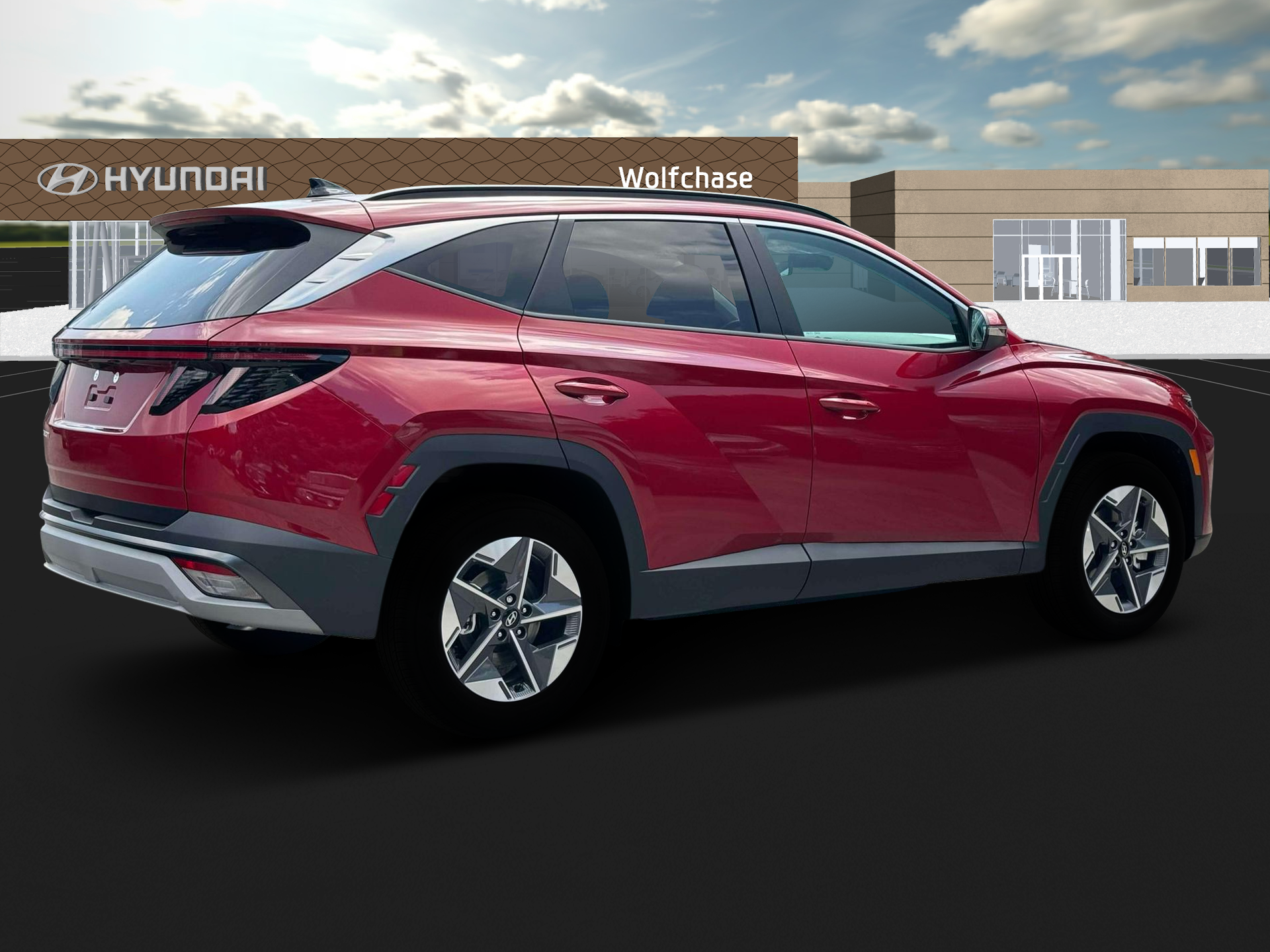 New 2025 Red Hyundai SEL Convenience FWD image 8