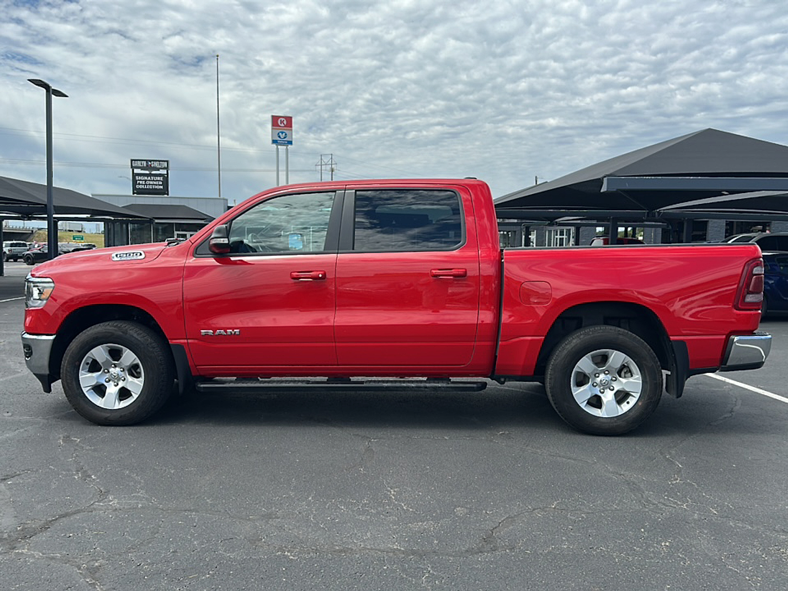 Used 2022 Flame Red Clearcoat RAM BIG HORN image 5
