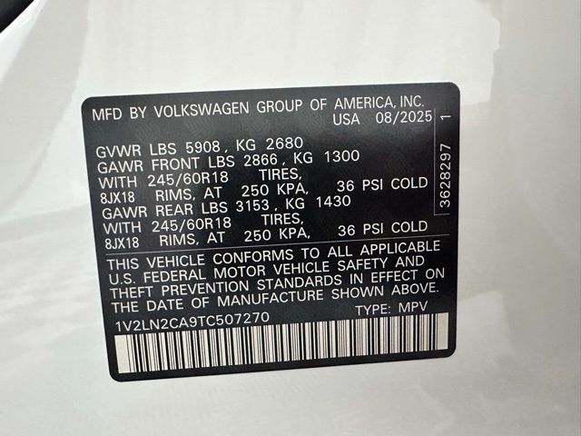 2026 Volkswagen Atlas SE photo 40