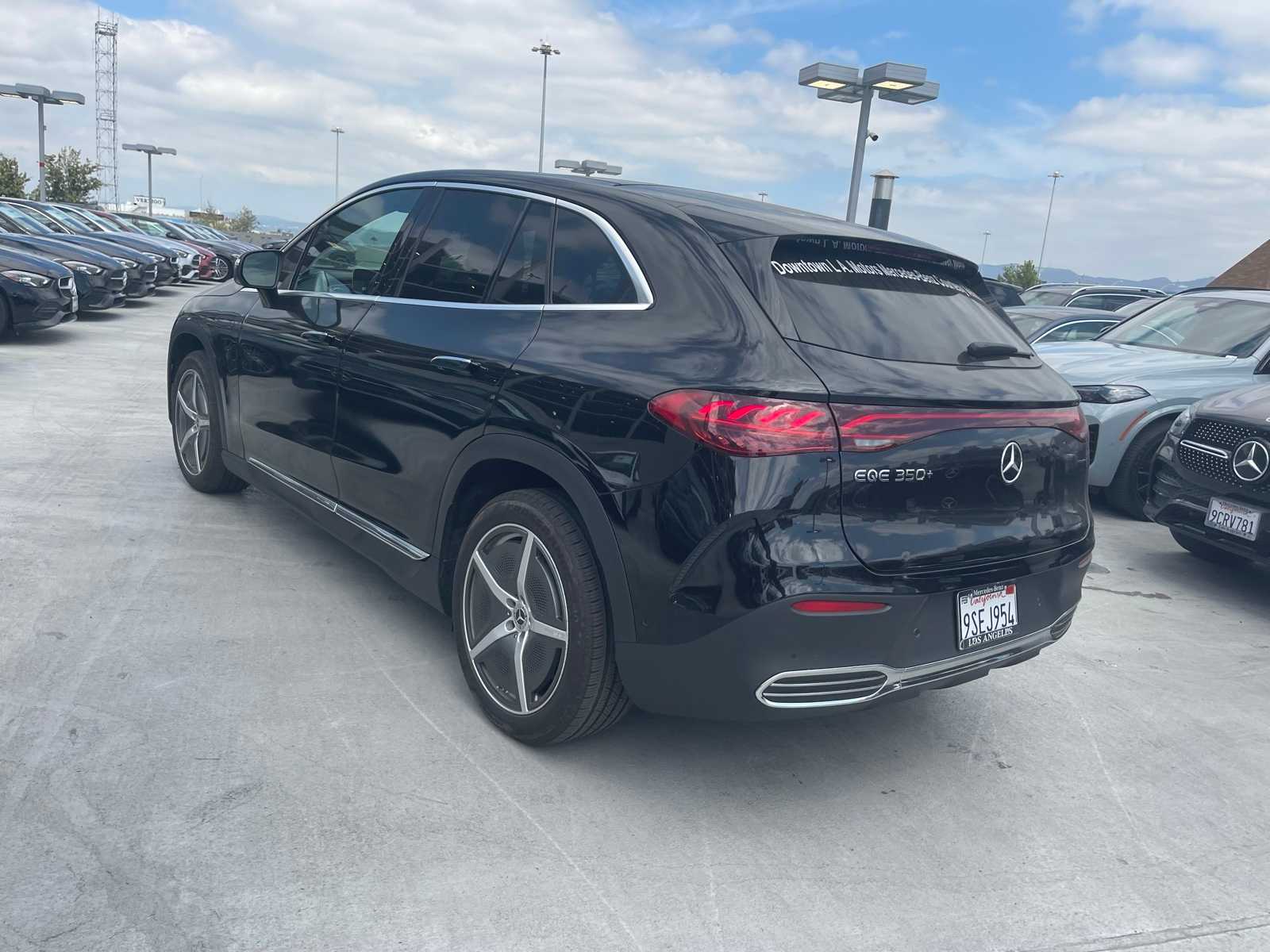 Used 2025 Mercedes-Benz EQE SUV Base with VIN 4JGGM2BB1SA060620 for sale in Los Angeles, CA