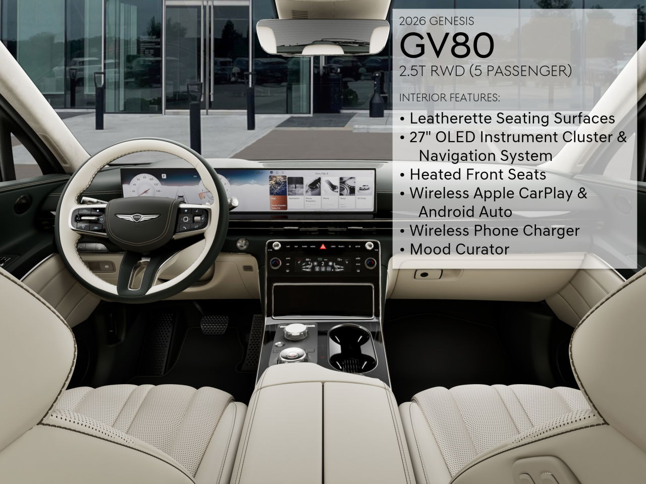 2026 Genesis GV80 2.5T AWD photo 30