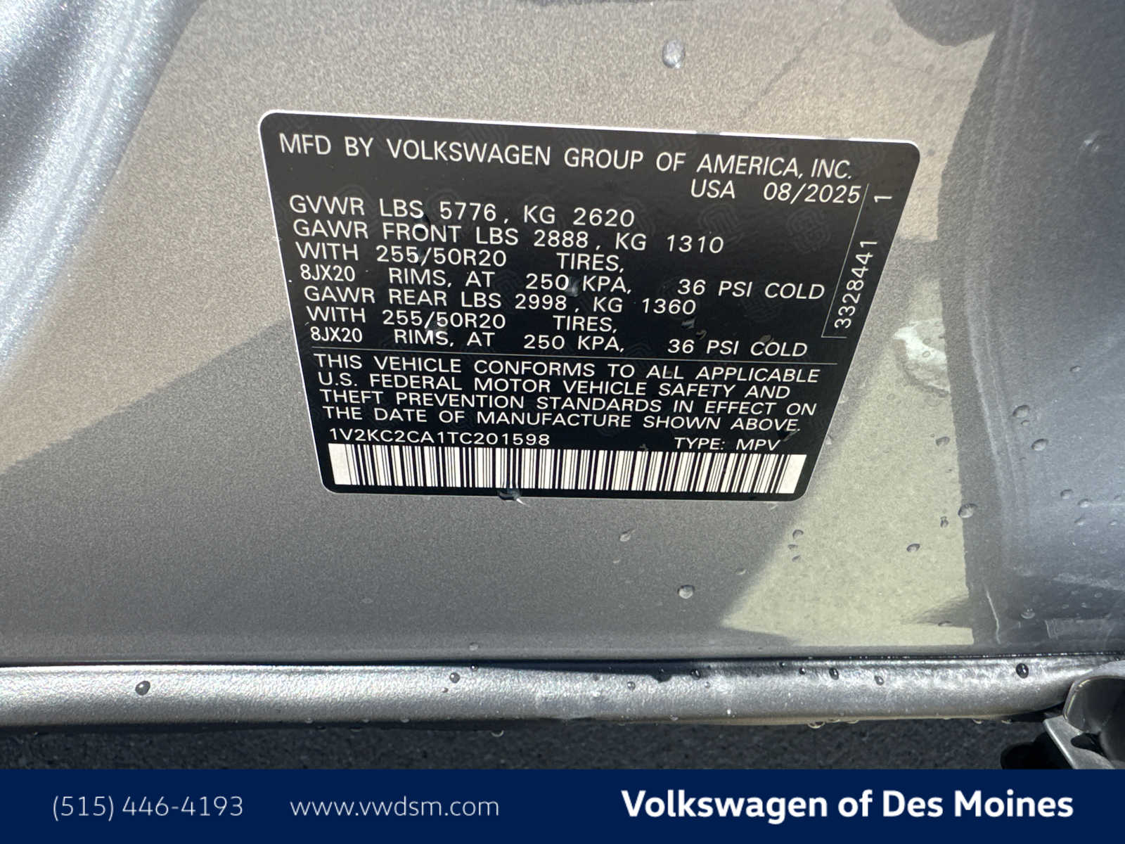 2026 Volkswagen Atlas Cross Sport SE Technology photo 20