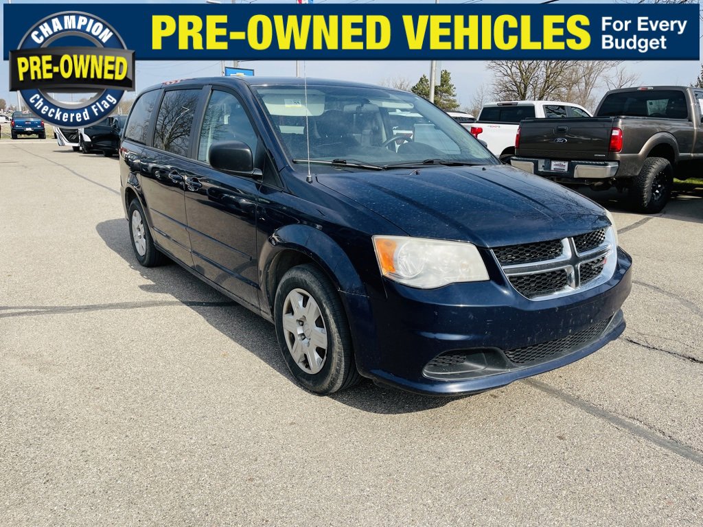 Used 2012 Dodge Grand Caravan SE with VIN 2C4RDGBGXCR372681 for sale in Howell, MI