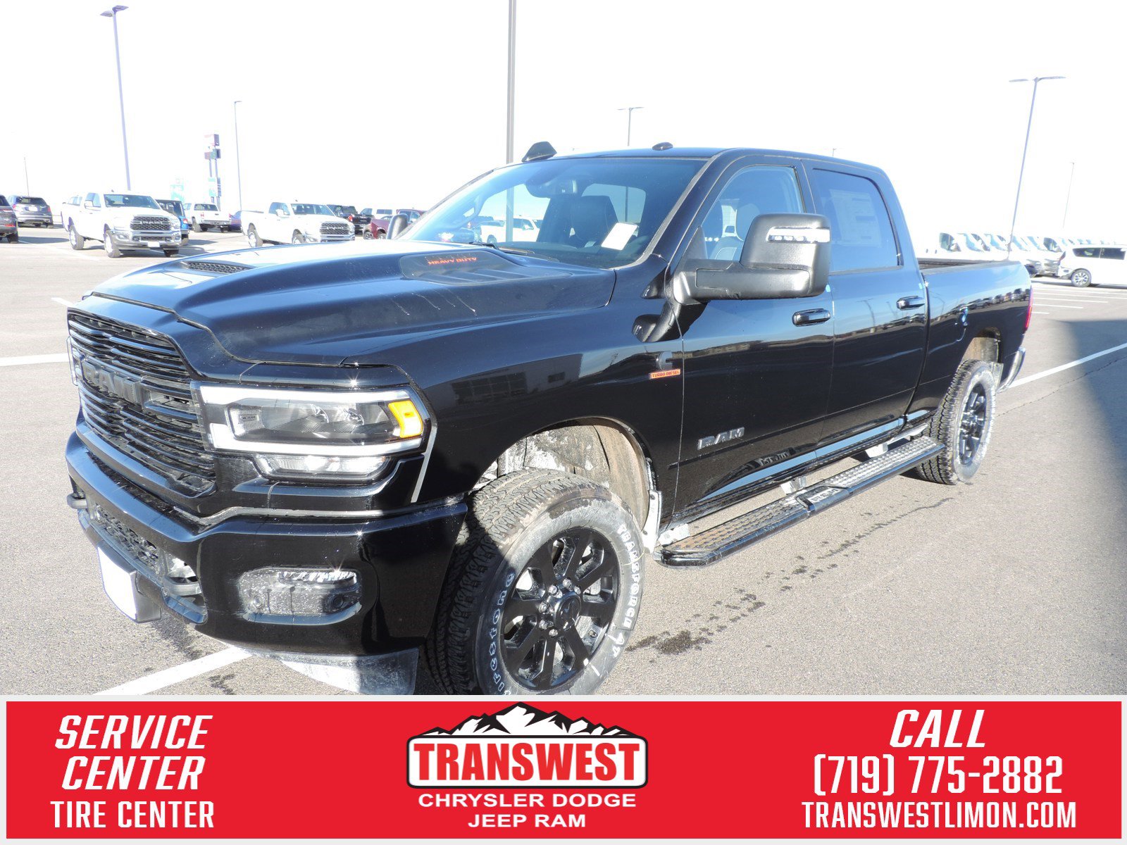 New 2023 RAM 2500 Laramie Crew Cab in Limon LPG637196 Transwest