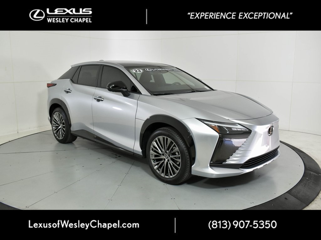 Used 2023 Lexus RZ Luxury with VIN JTJAAAAB2PA020419 for sale in Wesley Chapel, FL