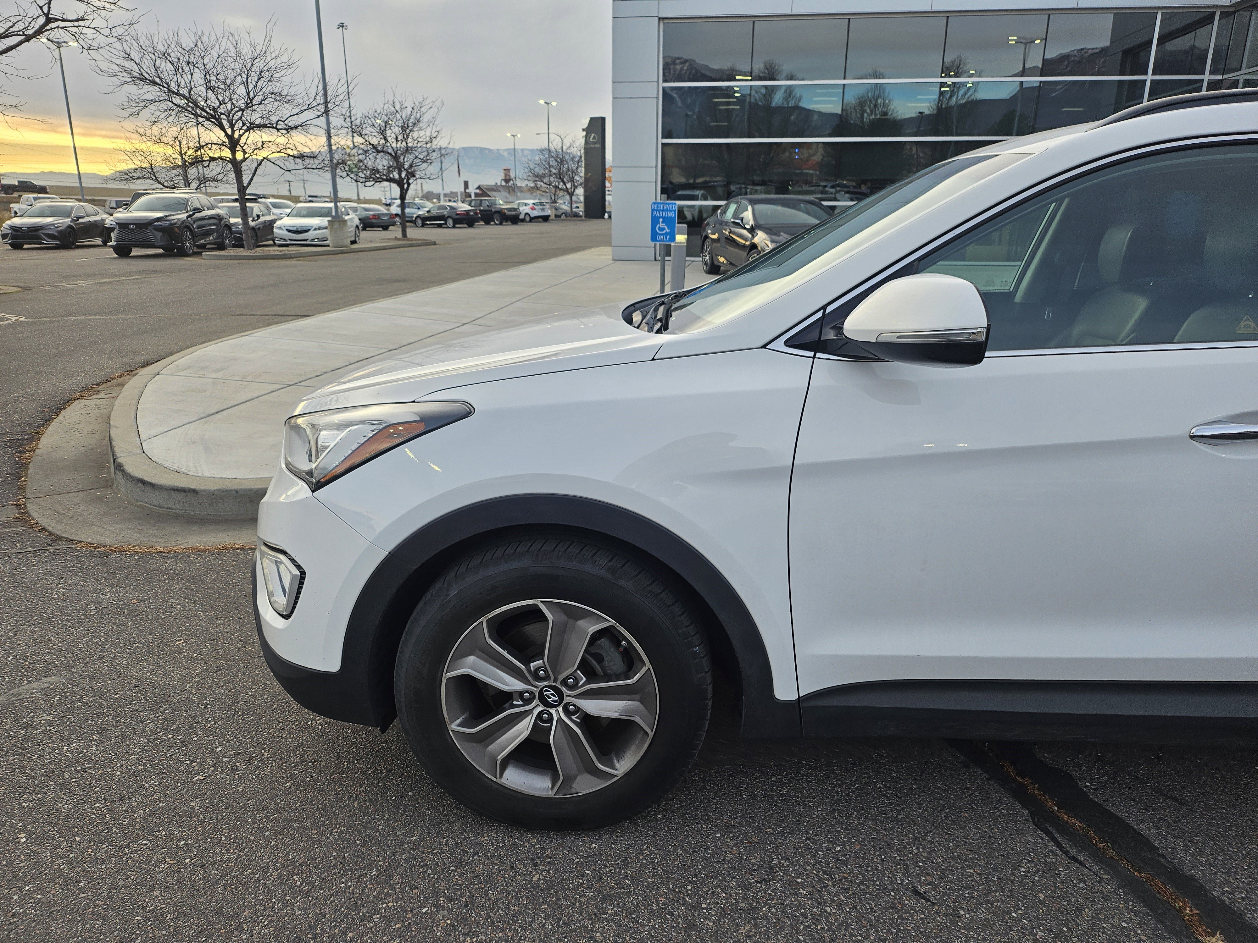 Used 2014 Hyundai Santa Fe GLS with VIN KM8SNDHF4EU057761 for sale in Lindon, UT