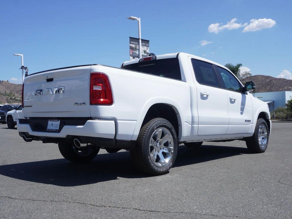 New 2026 Bright White Clear-Coat Exterior Paint RAM Big Horn Sport Appearance Edition image 3