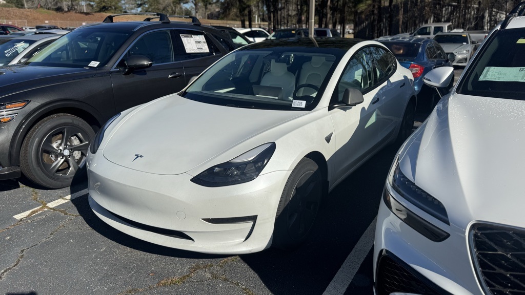 Used 2023 Tesla Model 3 Base with VIN 5YJ3E1EA7PF594507 for sale in Newnan, GA