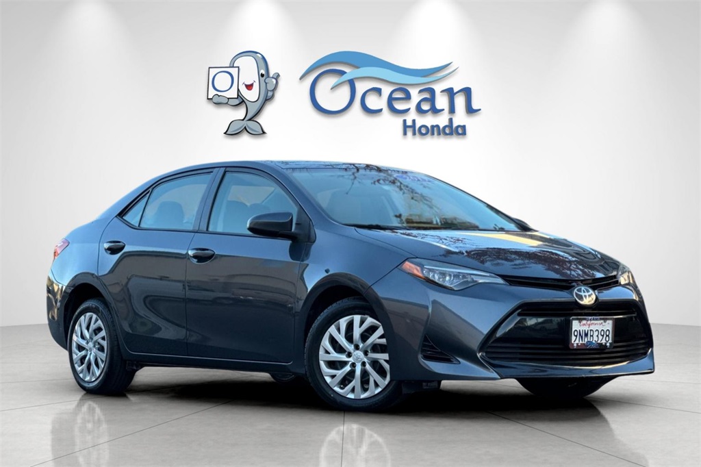 Used 2017 Toyota Corolla LE with VIN 5YFBURHE4HP673831 for sale in Soquel, CA