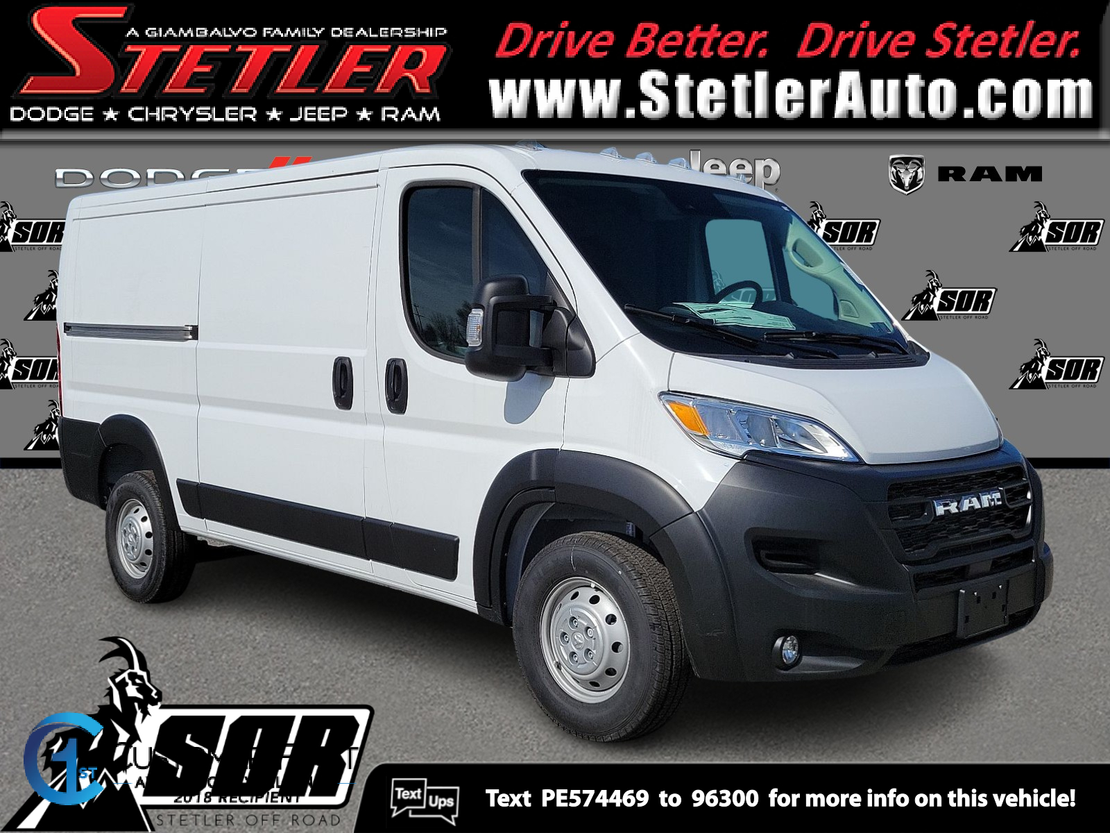 New 2023 RAM ProMaster Low Roof Cargo Van in York #741041 