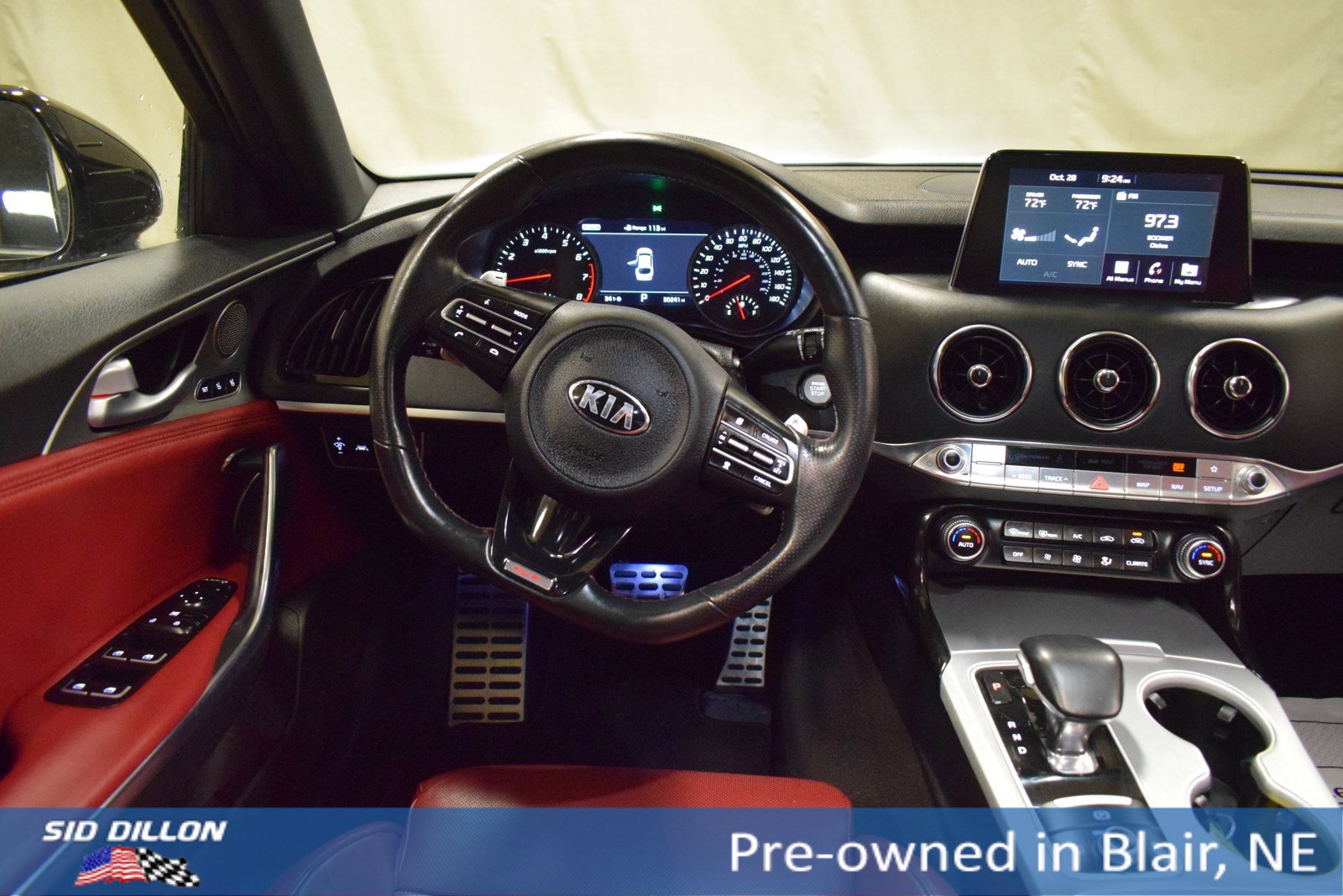 PreOwned 2018 Kia Stinger GT2 4 Door Sedan in Wahoo 34142A Sid