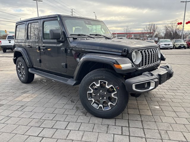 New 2025 Black Jeep Sahara image 1