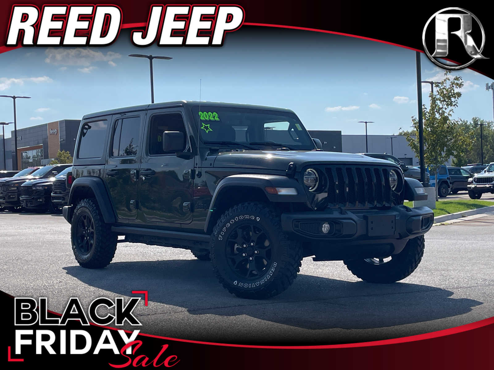 2022 Jeep Wrangler Unlimited Willys