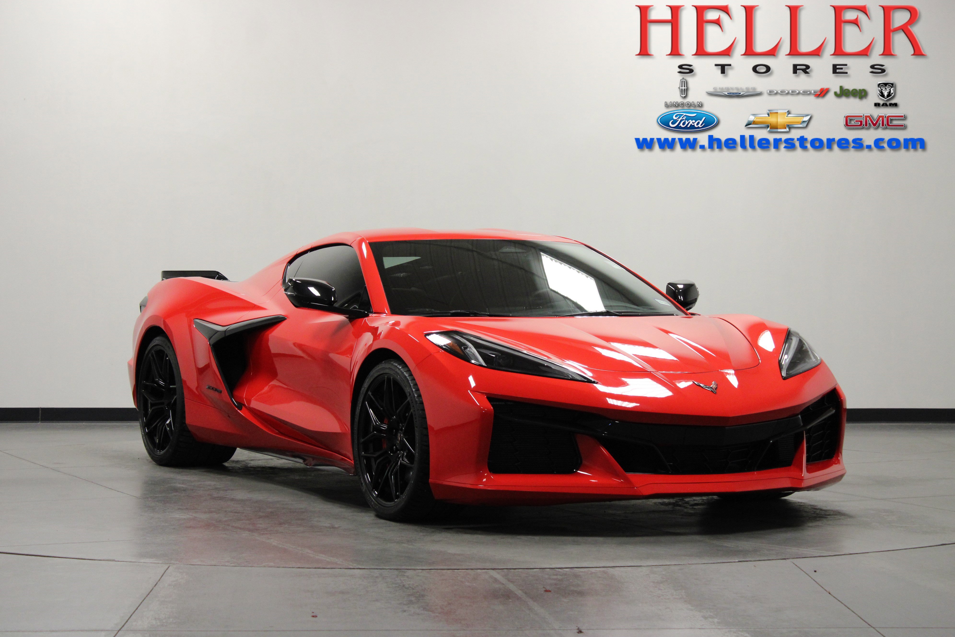 Used 2024 Torch Red Chevrolet Z06 image 1