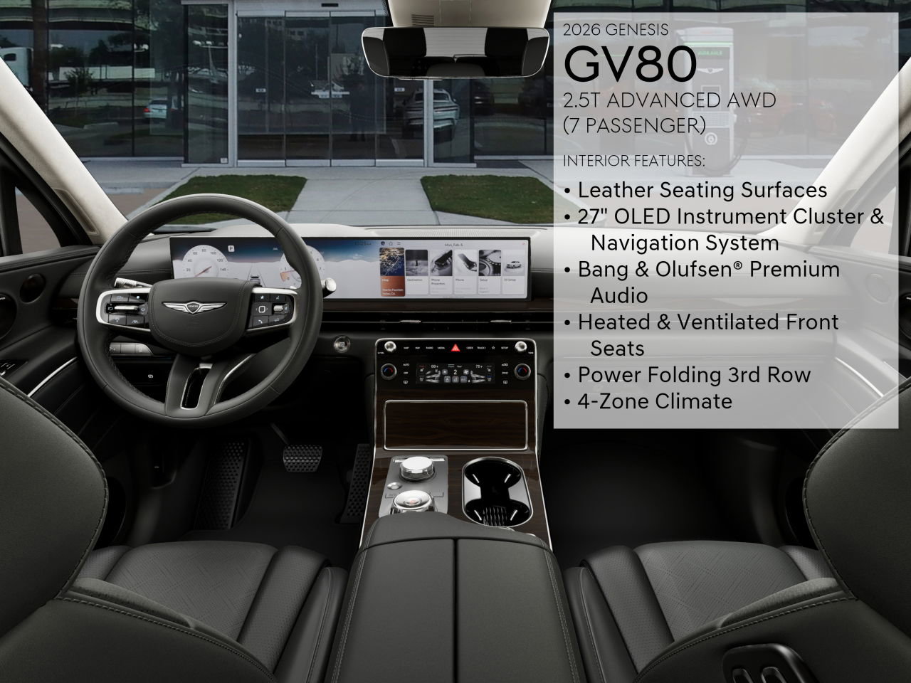 2026 Genesis GV80 2.5T Advanced photo 17