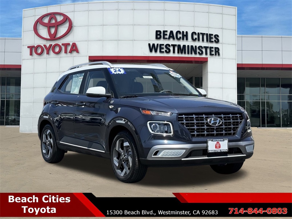 Used 2024 Blue Hyundai Limited image 1