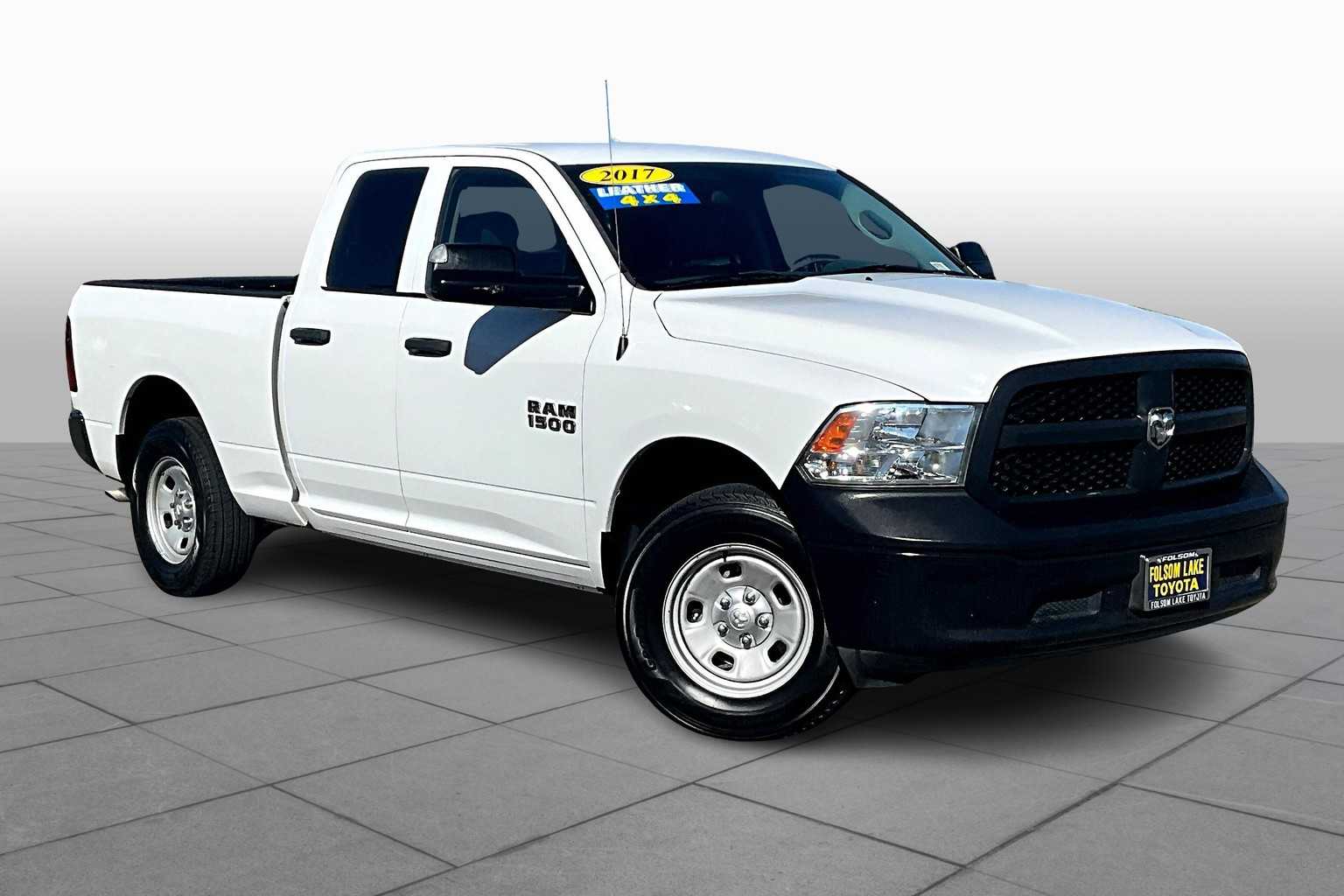 Used 2017 RAM Ram 1500 Pickup Tradesman with VIN 1C6RR7FG6HS675093 for sale in Folsom, CA