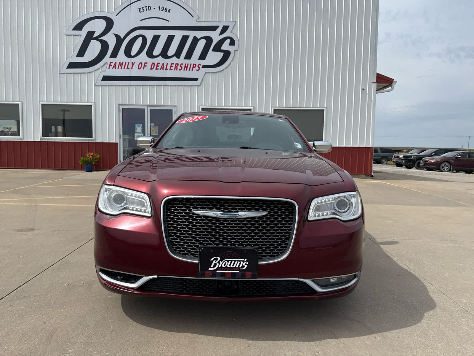 Used 2015 Chrysler 300 C Platinum with VIN 2C3CCAPT9FH829474 for sale in West Branch, IA