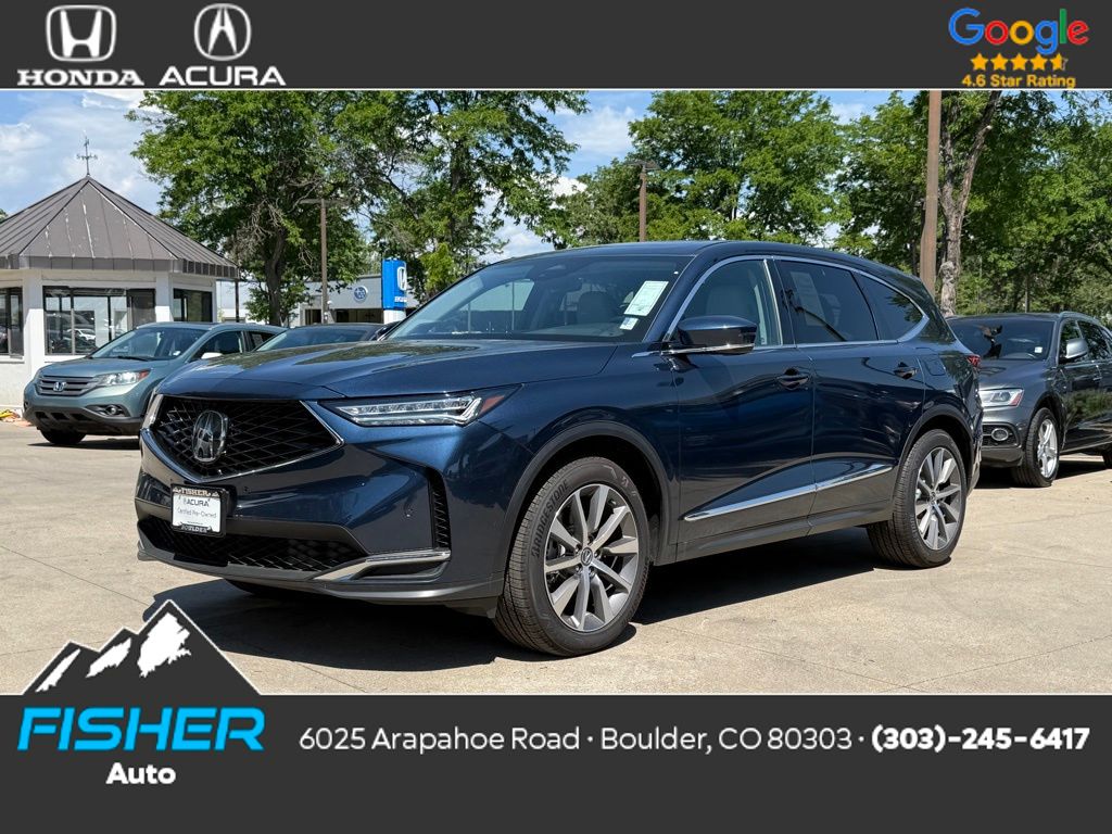 Certified Used 2025 Canyon River Blue Metallic Acura SH-AWD TECH image 1