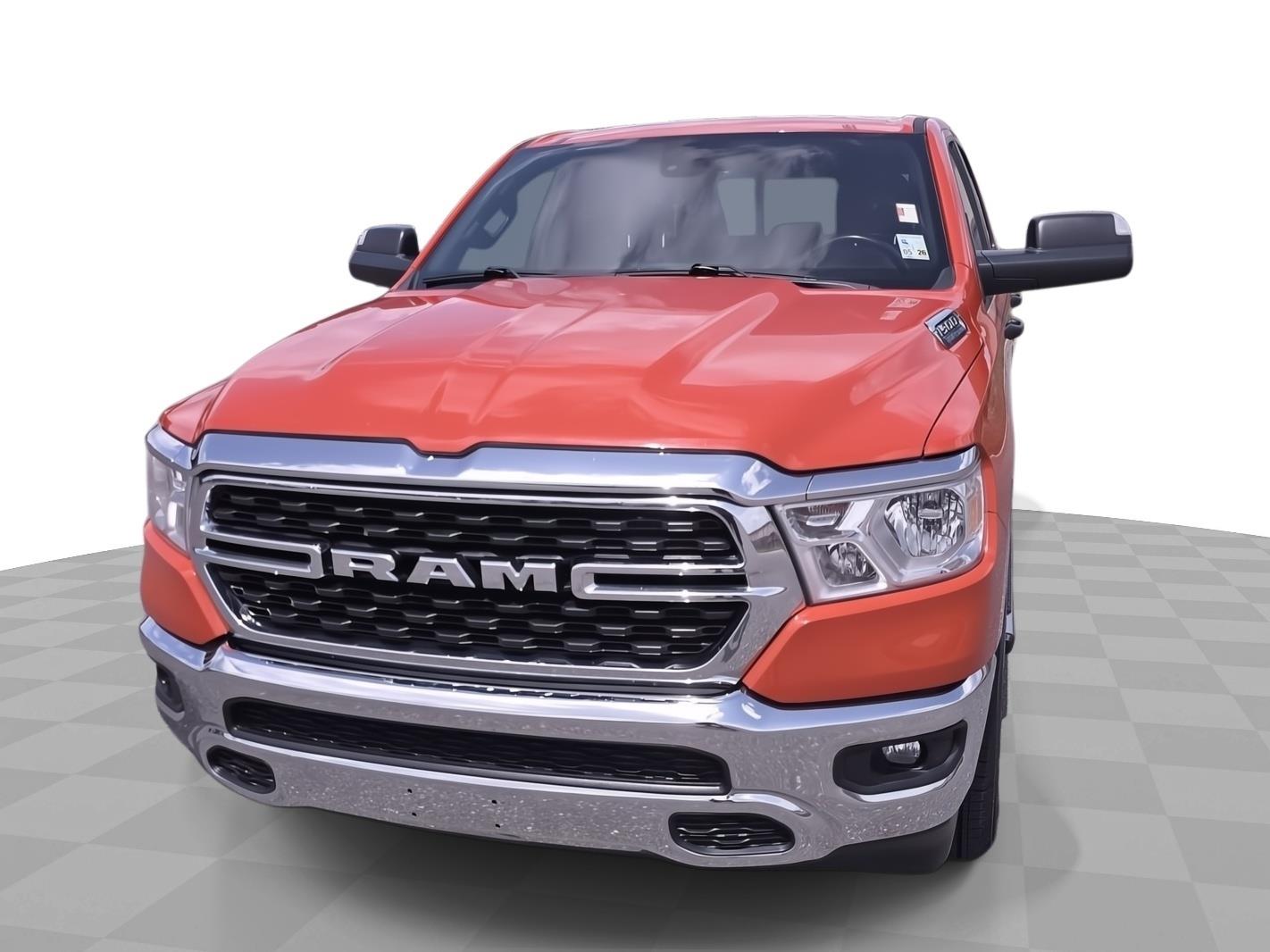 Used 2023 Flame Red Clearcoat Ram Big Horn image 1