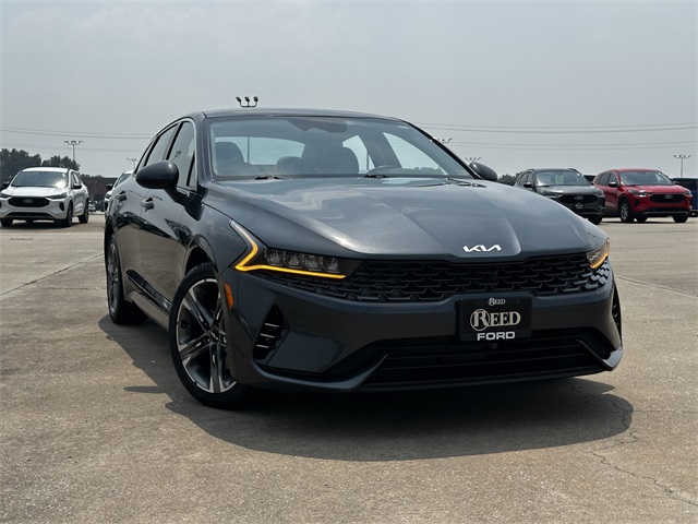 Used 2022 Kia K5 EX with VIN 5XXG34J22NG164207 for sale in Kansas City