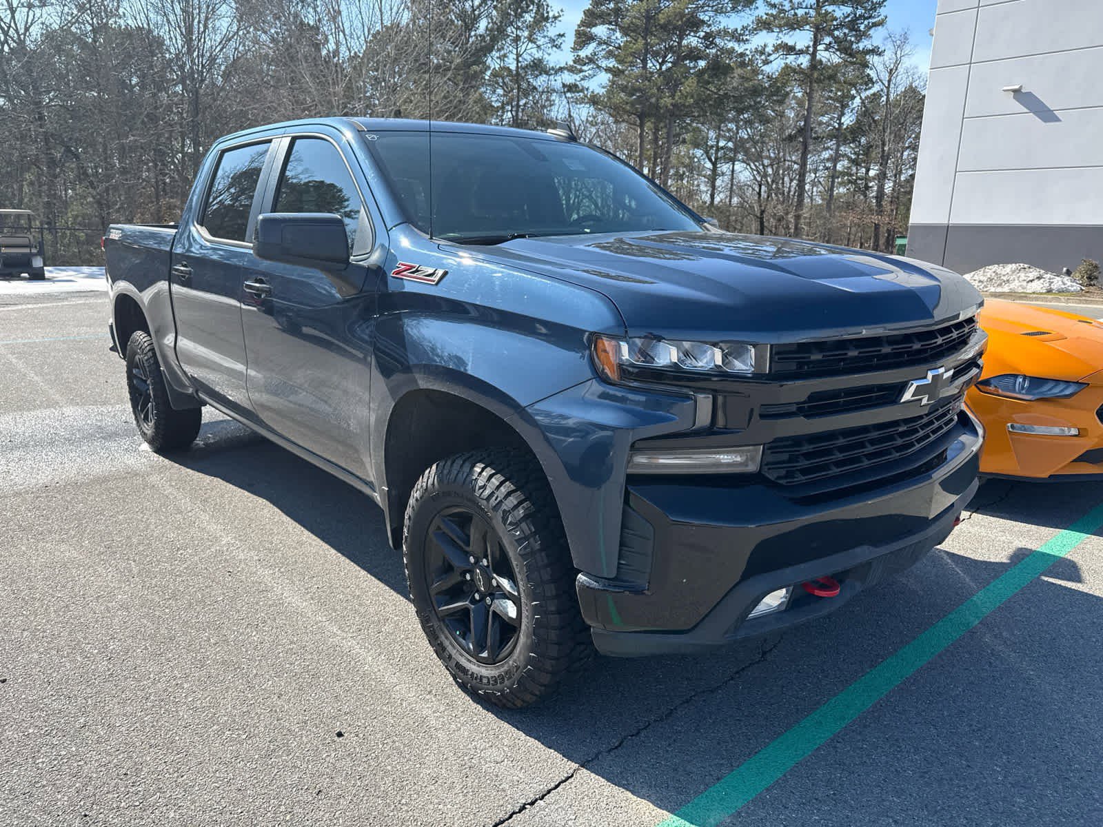 Used 2021 Chevrolet Silverado 1500 LT Trail Boss with VIN 1GCPYFED9MZ117874 for sale in Little Rock