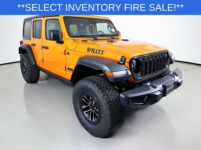 Apple - ⭐️よっしー⭐️ New 2025 Jeep Wrangler Willys 4D Sport Utility in Central IL