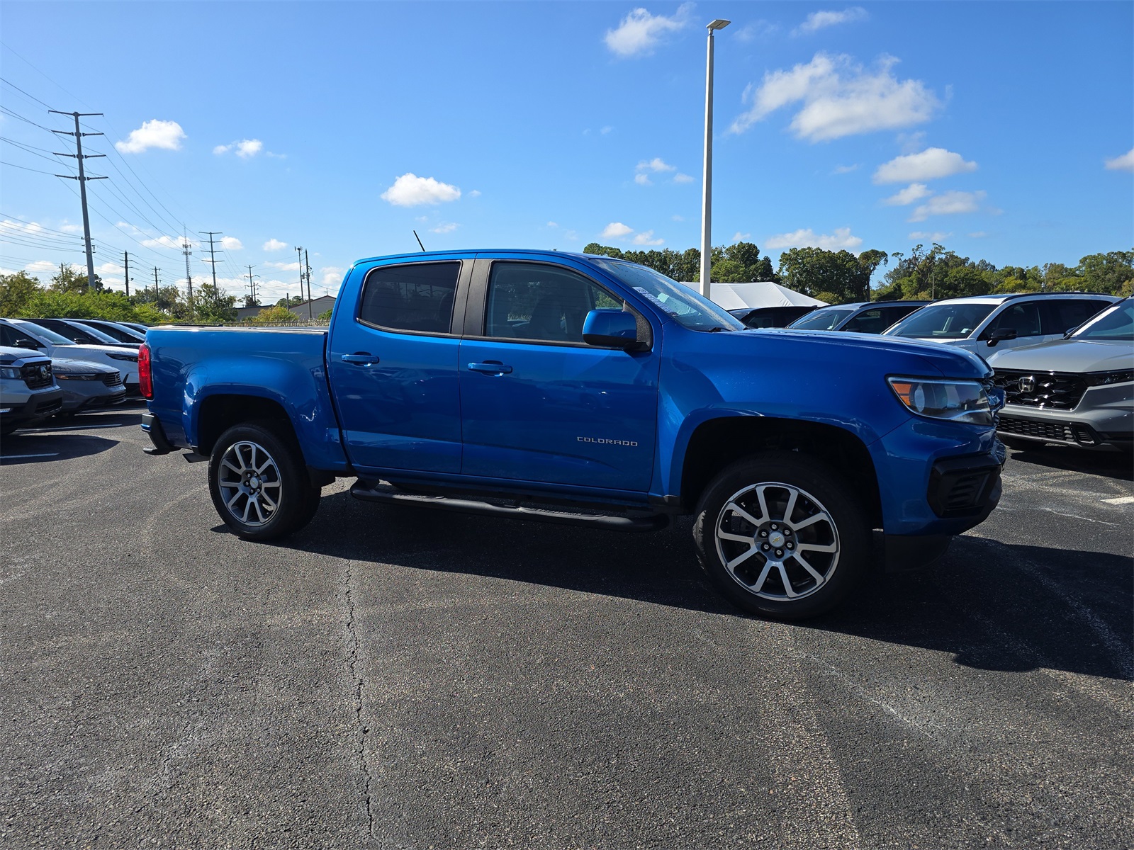 Used 2021 Chevrolet Colorado Work Truck with VIN 1GCGSBENXM1156491 for sale in Port Richey, FL