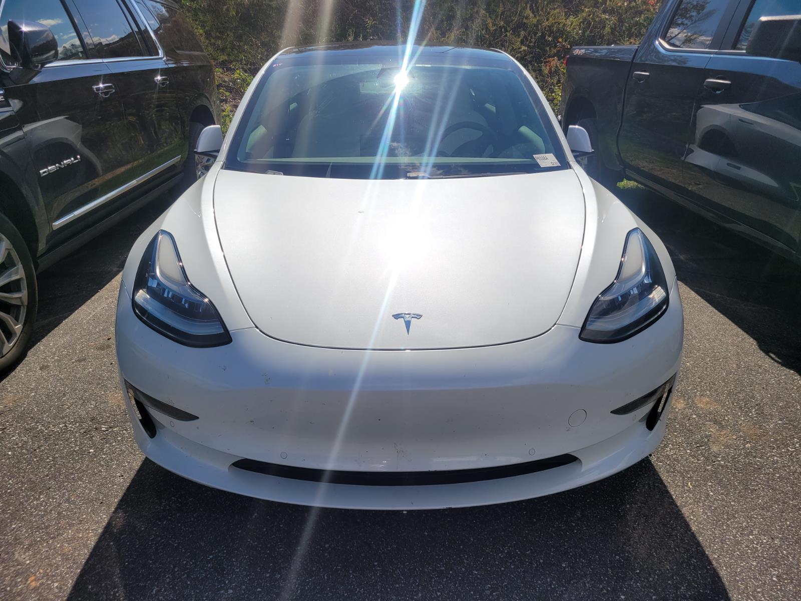 Used 2021 Tesla Model 3 Base with VIN 5YJ3E1EA8MF853758 for sale in Morganton, NC