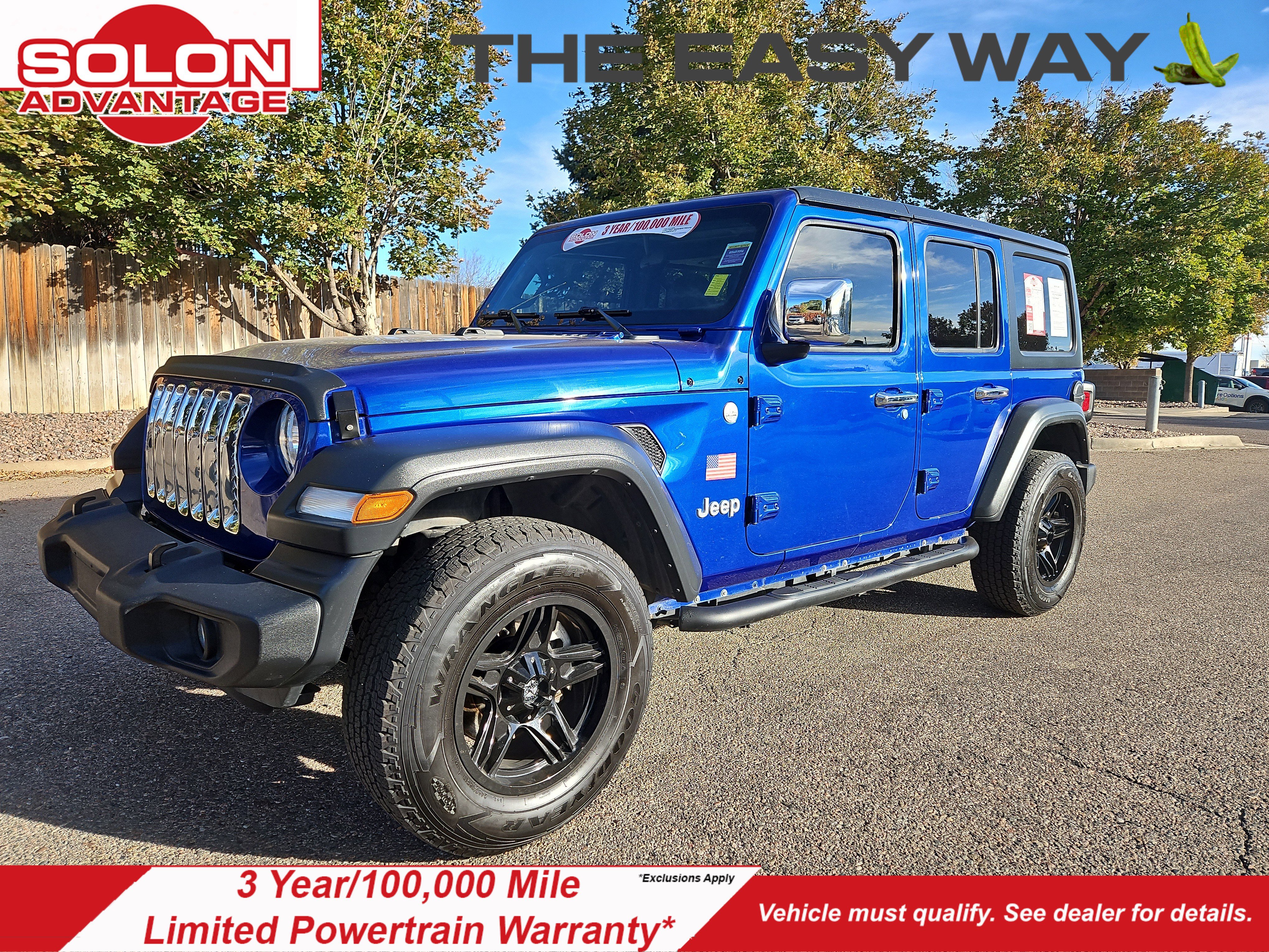 2018 Jeep All-New Wrangler Unlimited Sport