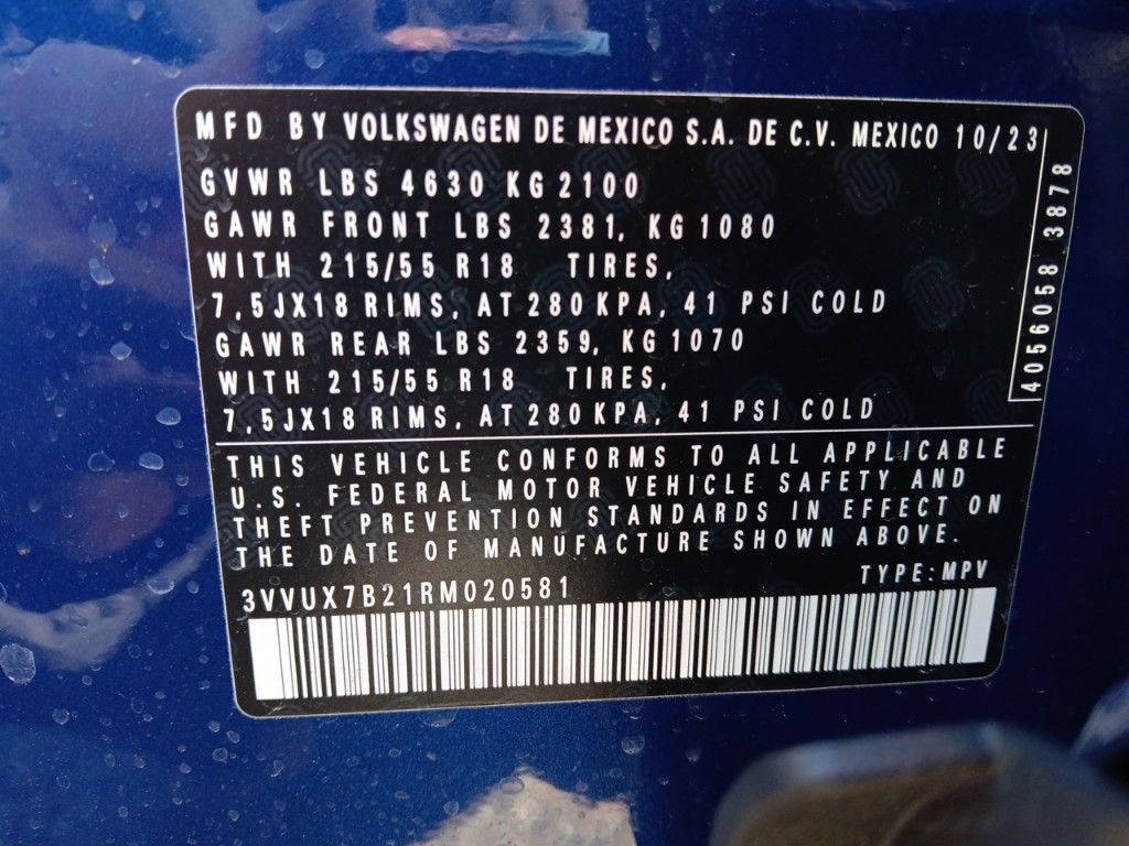 2024 Volkswagen Taos SE photo 26