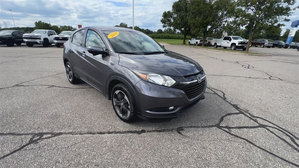 Used 2018 Honda HR-V EX with VIN 3CZRU6H55JG724269 for sale in Burns Harbor, IN