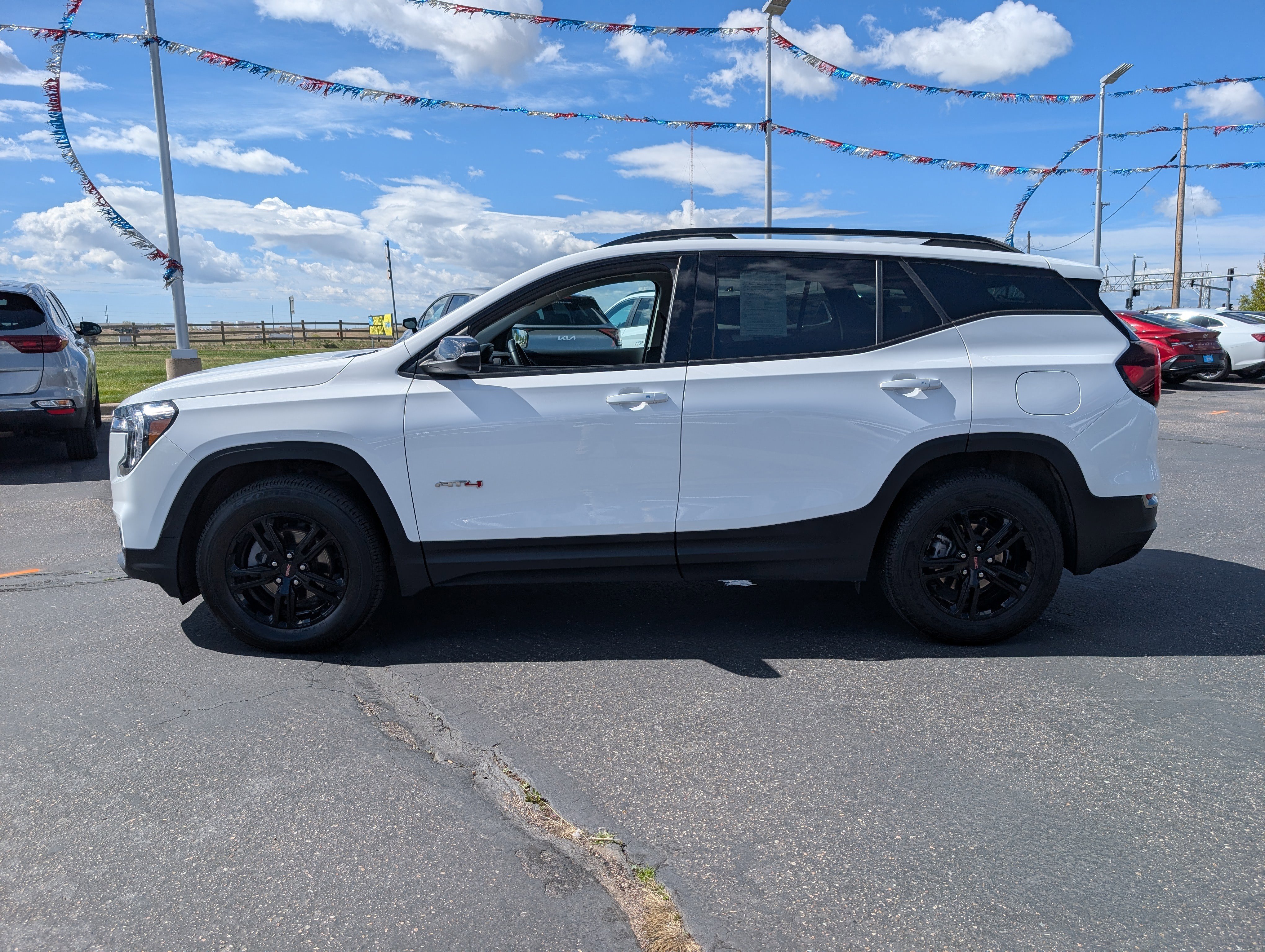 Used 2023 Summit White GMC AT4 image 2