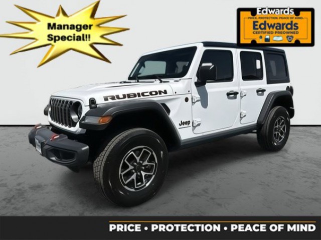 PRE-OWNED 2024 JEEP WRANGLER RUBICON 4WD